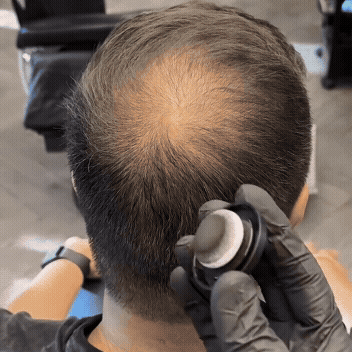 Polvo para el cabello